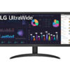 Monitor led ips lg 26wq500 25.7 pulgadas 2560 x 1080  21:9 5ms hdmi