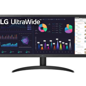 Monitor led ips lg 26wq500 25.7 pulgadas 2560 x 1080  21:9 5ms hdmi