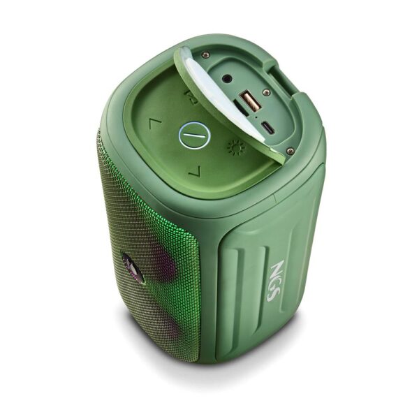 Altavoz bluetooth ngs roller beast - 32w - verde - Imagen 3