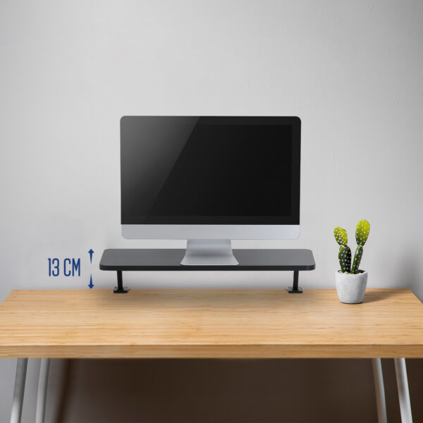 Elevador soporte monitor ewent ew1546 con abrazadera - Imagen 2