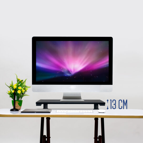 Elevador soporte monitor ewent ew1547 con abrazadera - Imagen 2