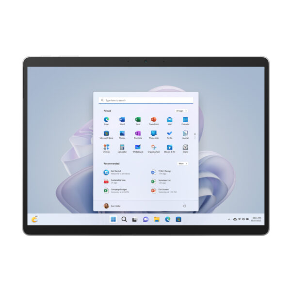 Portatil tablet microsoft surface pro 9 qf1 - 00005 plata  i5 - 1245u -  8gb -  ssd 256gb -  13 pulgadas -  w11p - Imagen 2