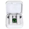 Auricular bluetooth denver tws - 62 - blanco - panel solar - Imagen 3