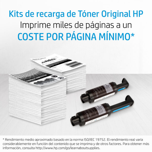 Kit hp recarga toner 153x laserjet tank negro - Imagen 2