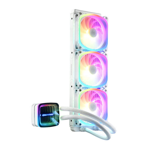 Kit refrigeracion liquida cpu enermax aquafusion adv series 360mm blanco - Imagen 2