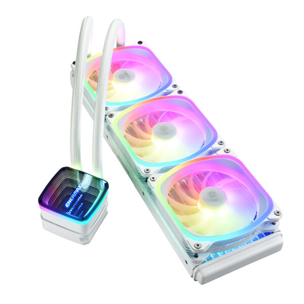 Kit refrigeracion liquida cpu enermax aquafusion adv series 360mm blanco - Imagen 3