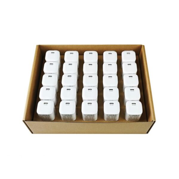 Pack 25 unidades cargador de pared equip 245530 pd 1 x usb tipo c - 20w - carga rapida - Imagen 3