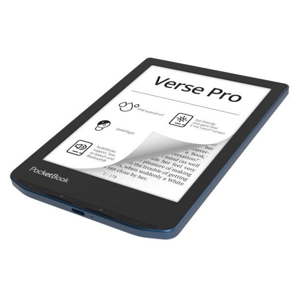Libro electronico ebook pocketbook verse pro ereader 6 pulgadas 16 gb azul - azure - Imagen 3