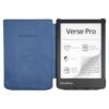 Pocketbook funda shell series verse + verse pro - patron flores blanco azul - Imagen 3