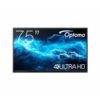 Monitor interactivo optoma creative touch 3752rk 75 pulgadas serie 3 gen 2