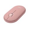 Raton inalambrico pebble mouse 2 m350s rosa bluetooth - Imagen 2