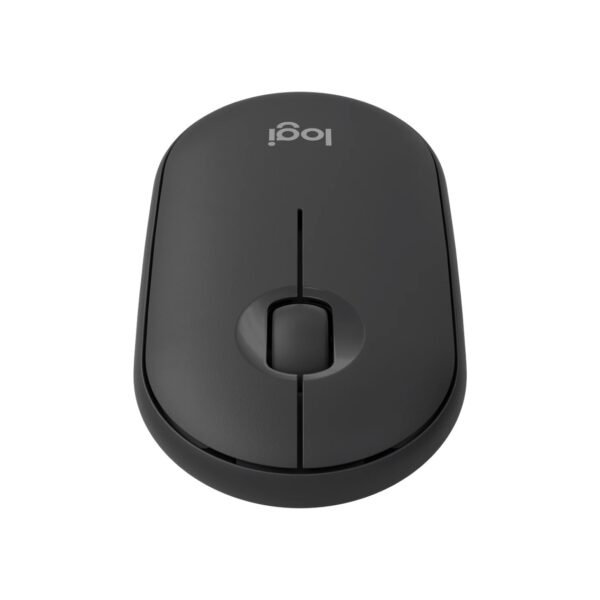 Raton inalambrico pebble mouse 2 m350s negro bluetooth - Imagen 3