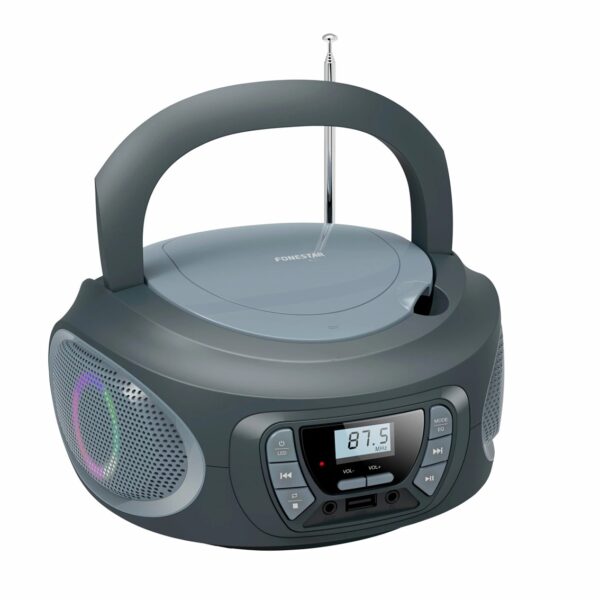 Radio cd fonestar boom - one - g usb gris - Imagen 2