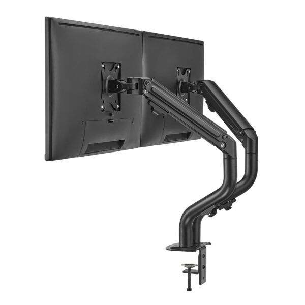 Soporte de escritorio ewent ew1534 para 2 monitores hasta 34 pulgadas carga maxima 18kg - Imagen 2