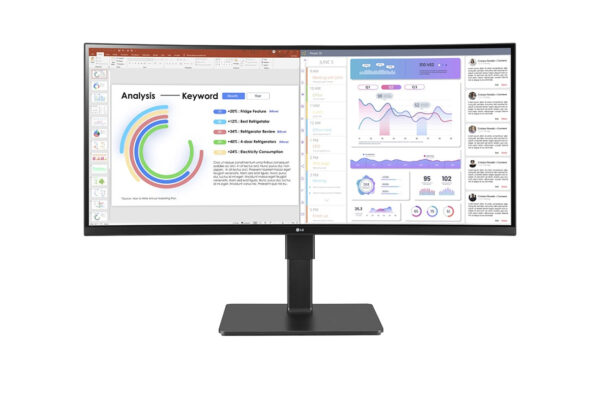 34bq77qc 34 pulgadas 21:9 3440 x 1440 5ms hdmi displayport usb - c altavoces reg. altura - Imagen 2