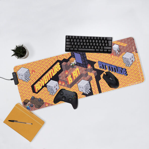 Alfombrilla escritorio paladone minecraft - Imagen 2
