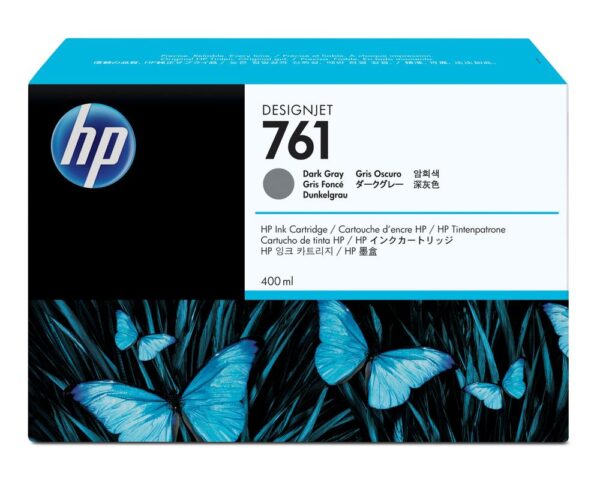 Cartucho tinta hp 761 gris oscuro 400ml - Imagen 2