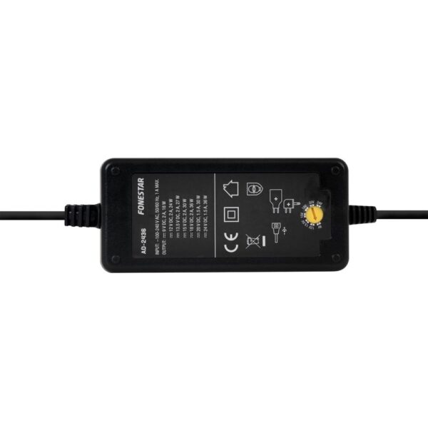Adaptador ca - cc fonestar 9 -  24 v 2 a 36 w ad - 2436 - Imagen 2