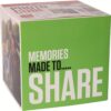 Papel canon pp - 201 5x5 pulgadas (40 hojas) + marco fotos xlboom acrílico 13x13cm + photo cube white - creative pack share - verde - Imagen 3