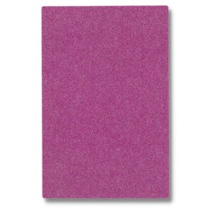 Lamina trasera de personalizacion glitter qcharx pack 5 unidades rosa