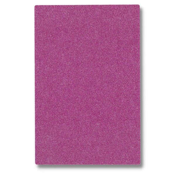 Lamina trasera de personalizacion glitter qcharx pack 5 unidades rosa