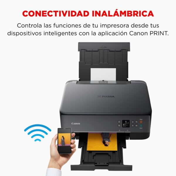 Multifuncion canon pixma ts5350i inyeccion color a4 -  13ppm -  wifi -  duplex impresion -  ppp -  negro - Imagen 2