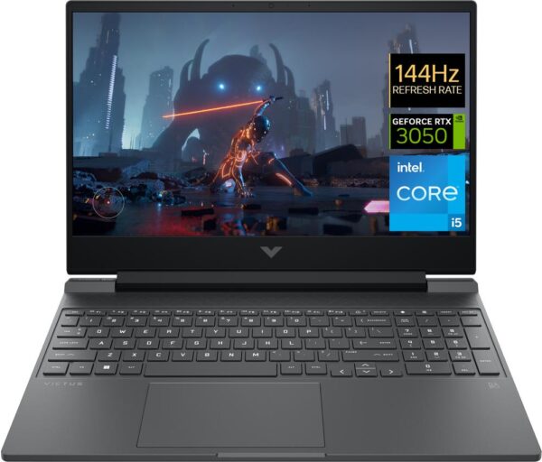 Portatil hp victus gaming 15 - fa0052ns 15.6 pulgadas -  i5 - 12450h -  16gb -  ssd512gb -  nvidia geforce rtx3050 -  freedos -  mica plata - Imagen 2