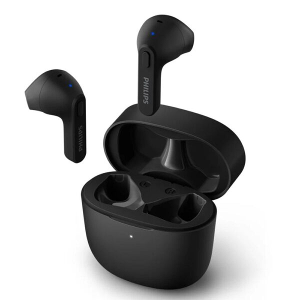 Auriculares philips tat2236bk inalambrico negro - Imagen 3