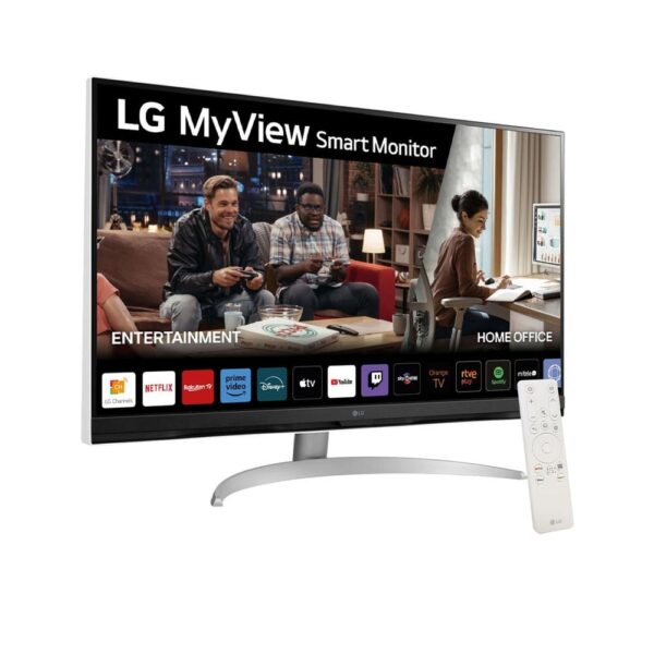 Monitor led lg my view 32sq700s 31.5 pulgadas 3840 x 2160 5ms hdmi usb - c altavoces smart tv - Imagen 2