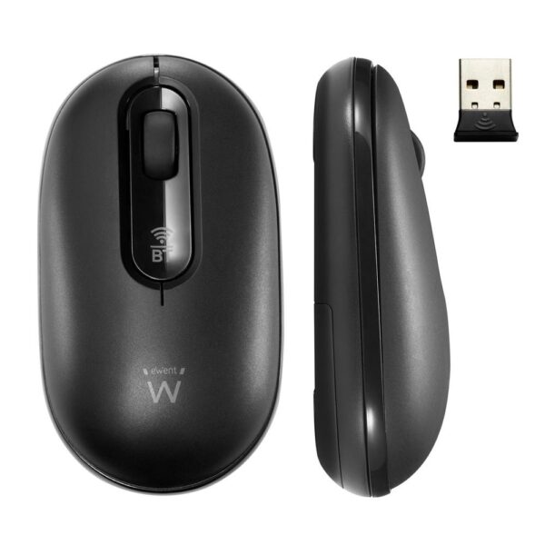 Raton inalambrico ewent ew3241 negro - Imagen 2