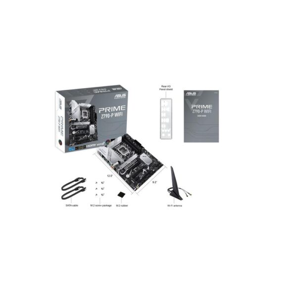 Placa base asus prime z790 - p wifi socket 1700 ddr5 x4 max 128gb 7200mhz usb - c hdmi displayport atx - Imagen 2