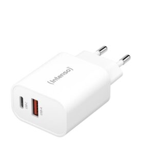 Cargador pared intenso gan w30ac 1xusb - a 1xusb - c