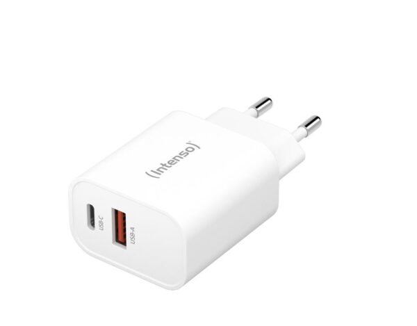 Cargador pared intenso gan w30ac 1xusb - a 1xusb - c