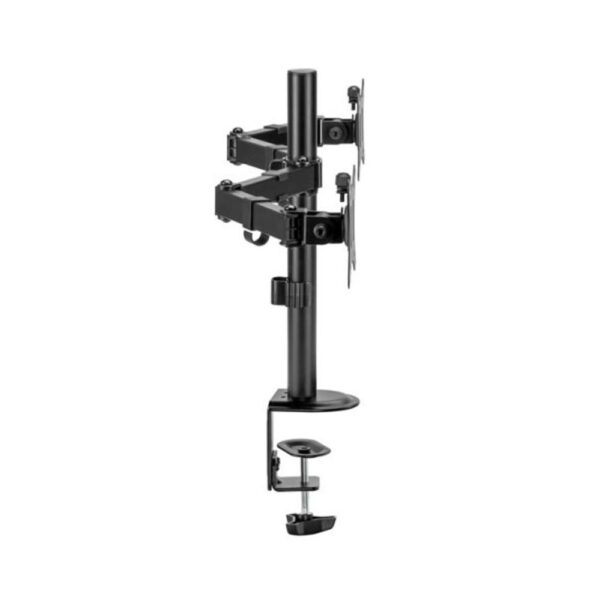Soporte mesa equip vesa hasta 32 pulgadas 100x100 max 9kg doble pantalla - Imagen 2