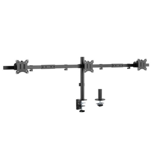 Soporte mesa equip vesa hasta 32 pulgadas 100x100 max 7kg triple pantalla