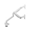 Soporte mesa equip vesa hasta 49 pulgadas 100x100 max 20kg blanco - Imagen 2