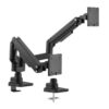Soporte mesa equip vesa hasta 35 pulgadas 100x100 max 20kg doble pantalla negro