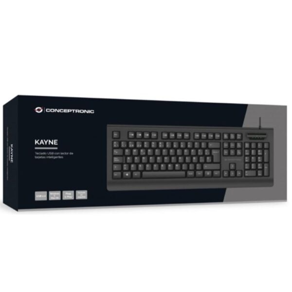 Teclado conceptronic kayne01es usb - Imagen 2
