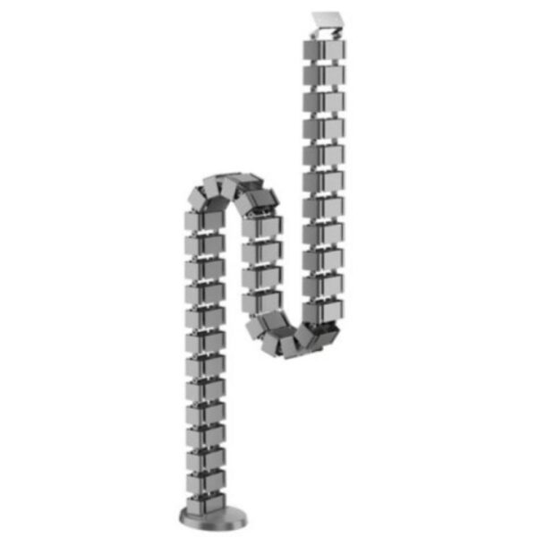 Organizador de cables de escritorio equip deluxe gris - Imagen 2