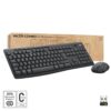 Teclado + mouse logitech mk370 combo for business wireles ingles (ee.uu) - Imagen 2