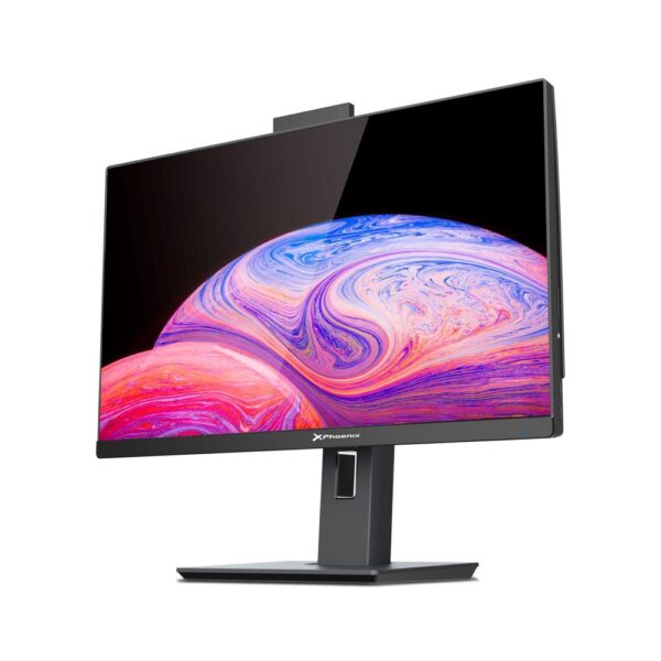 Ordenador pc all in one aio phoenix unity 23.8 pulgadas fhd ajustable altura y rotativo - web cam -  intel i5 12400 - 16 gb ddr4 - 500 gb nvme windows 11 - Imagen 2