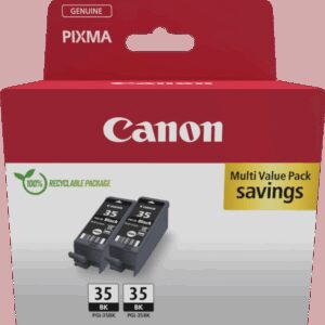 Cartucho tinta canon pgi - 35 twin pack