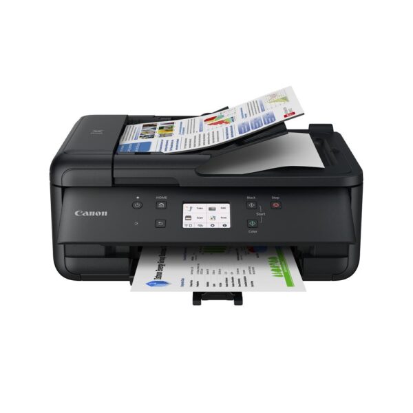 Multifuncion canon maxify tr7650 inyeccion color fax -  a4 -  15ipm -  duplex impresion -  wifi -  adf -  tintas independientes - Imagen 2