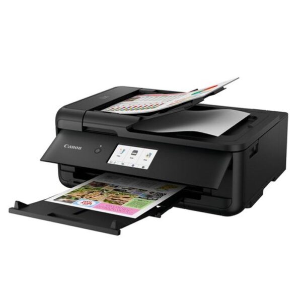 Multifuncion canon pixma ts9550a inyeccion color a3 -  negra -  red -  wifi -  duplex impresion -  adf -  tintas independientes -  lcd tactil - Imagen 3