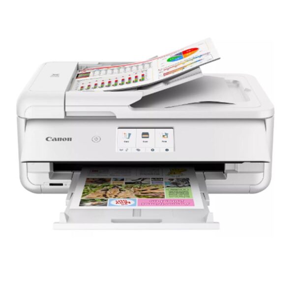Multifuncion canon pixma ts9551ca inyeccion color a3 -  blanca -  red -  wifi -  duplex impresion -  adf -  tintas independientes -  lcd tactil - Imagen 2