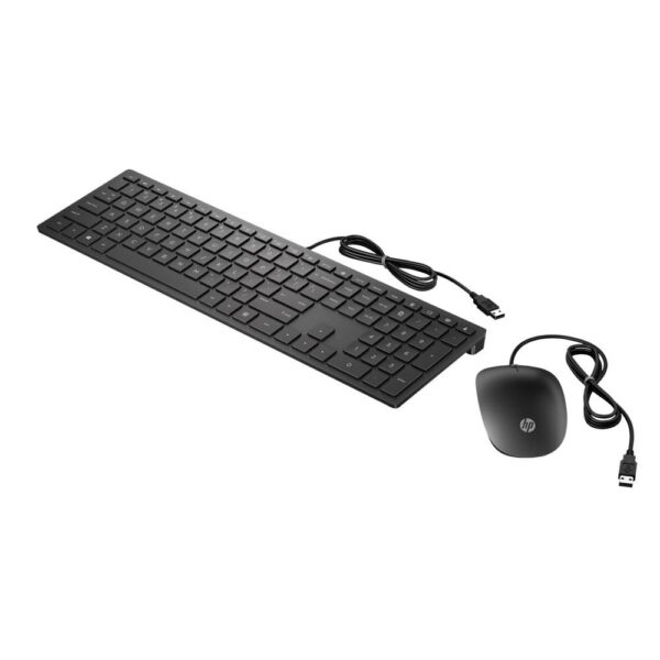 Teclado y ratón hp pavilión 400 con cable - Imagen 2