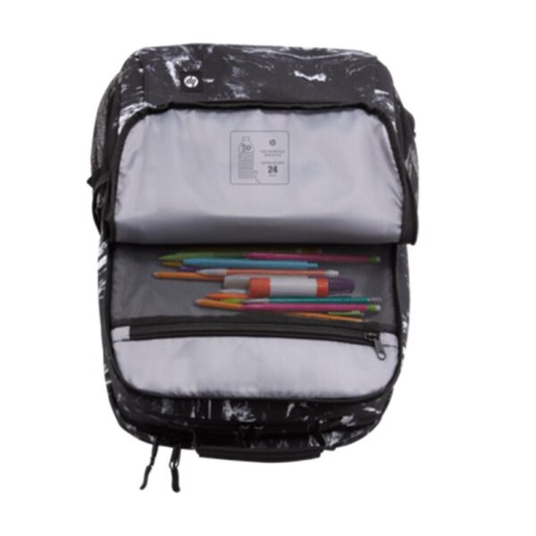 Mochila hp campus xl con patrón de mármol - Imagen 2
