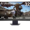 Monitor led lg curvo 32gs60qc 31.5 pulgadas 2560x1440 1ms hdmi displayport