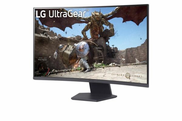 Monitor led lg curvo 32gs60qc 31.5 pulgadas 2560x1440 1ms hdmi displayport - Imagen 2