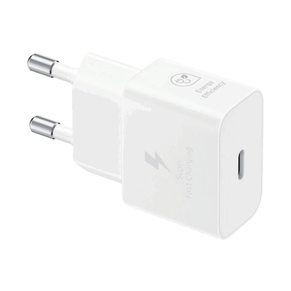 Cargador samsung ep - t2510xwegeu usb tipo c blanco 25w cable incluido - Imagen 2